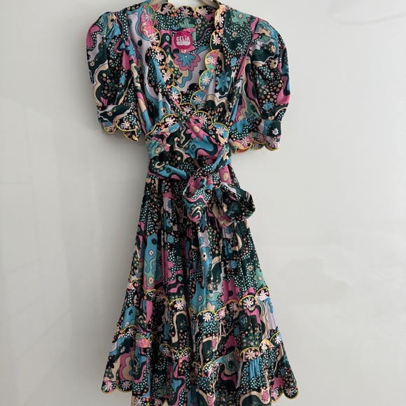 CeliaB Multicolor Floral Dress - Picture 1 of 2